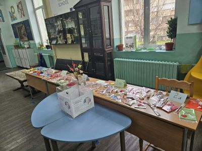 Благотворителен базар под названието - Пролетни празници 2024 - НУ Отец Паисий - Пазарджик