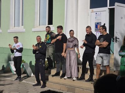 Спортен празник с участници от "Игри на Волята". - НУ Отец Паисий - Пазарджик