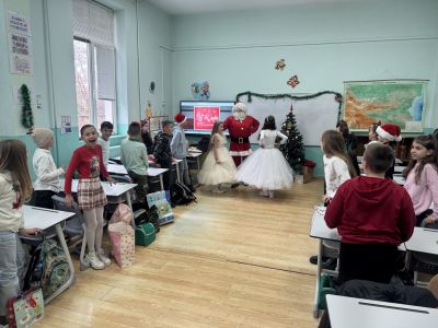Коледно тържество в НУ "Отец Паисий", гр. Пазарджик 2025-2026 - НУ Отец Паисий - Пазарджик